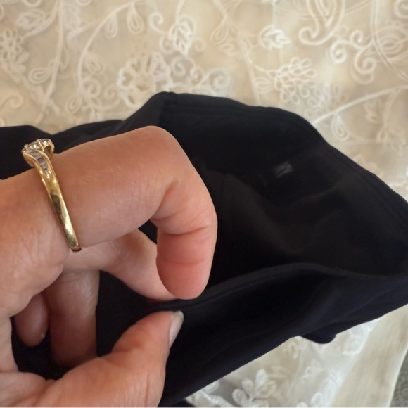 PINK Victoria's Secret Black Bike Shorts with Iridescent Logo - Picture 6 of 6